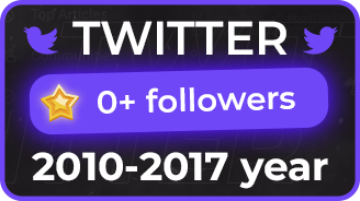 [货号0915]Twitte推特账号 | 2010年~2017年老账号 | 通过邮箱认证 | 随机国家IP注册 | 支持auth_token登录-海外粉丝吧