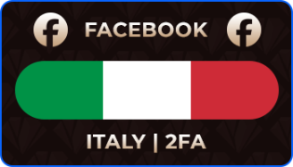 [货号4490]Facebook账号 | 2025年 | 意大利IP注册 | 2FA已开通-海外粉丝吧